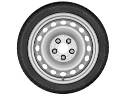 Колесо в сборе 17'' с диском Mercedes-Benz, Q44016371051E