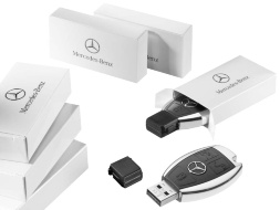 USB-накопитель, 4 ГБ, Упаковка из 25 шт., В виде ключа от автомобиля, B66954233
