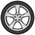 Колесо в сборе 17'' с диском Mercedes-Benz, Q44014171297E