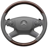 Рулевое колесо Mercedes-Benz из дерева и кожи, A21246007037K53