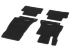 Велюровые коврики CLASSIC, комплект 4 части, A21368035059J74