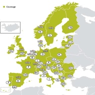 Обновление навигационных карт, COMAND APS, Европа, Версия 2018/2019, A2168270800