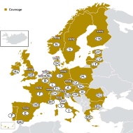 Обновление навигационных карт, COMAND APS, Европа, Версия 2015, A2168276259