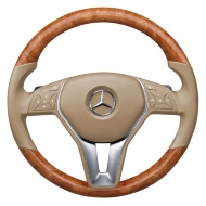 Рулевое колесо Mercedes-Benz из дерева и кожи, A21846005038P64