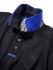 Рубашка-поло мужская черная с синим, р. M, B66956698