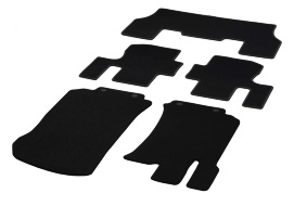 Велюровые коврики CLASSIC, комплект 5 частей, A25168001009F87