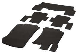 Велюровые коврики CLASSIC, комплект 5 частей, A25168065487M31