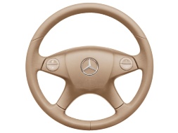 Кожаное рулевое колесо Mercedes-Benz, A20446003038L55