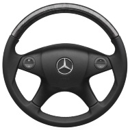 Рулевое колесо Mercedes-Benz из дерева и кожи, A2044602203