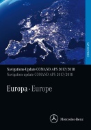 Навигационный DVD-диск, COMAND APS, Европа, Версия 2017/2018, A1698270600