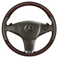 Рулевое колесо Mercedes-Benz из дерева и кожи, A20746010038P18